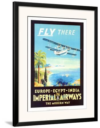 morocco tunisia algeria FRENCH AIRLINE classic vintage TRAVEL POSTER 24X36